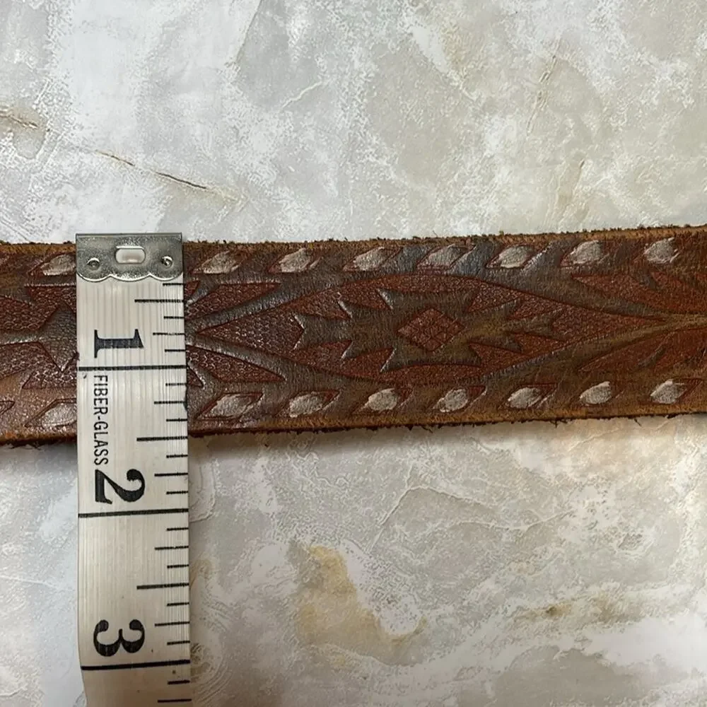 Vintage Old Navy boho leather belt